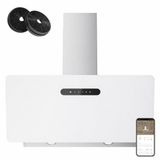 CIARRA VM9736KW - Schuine Afzuigkap 90 cm A+++ 679 m³/u - 4 Standen incl. BOOST, Wi-Fi & SensorTouch Bediening met LED