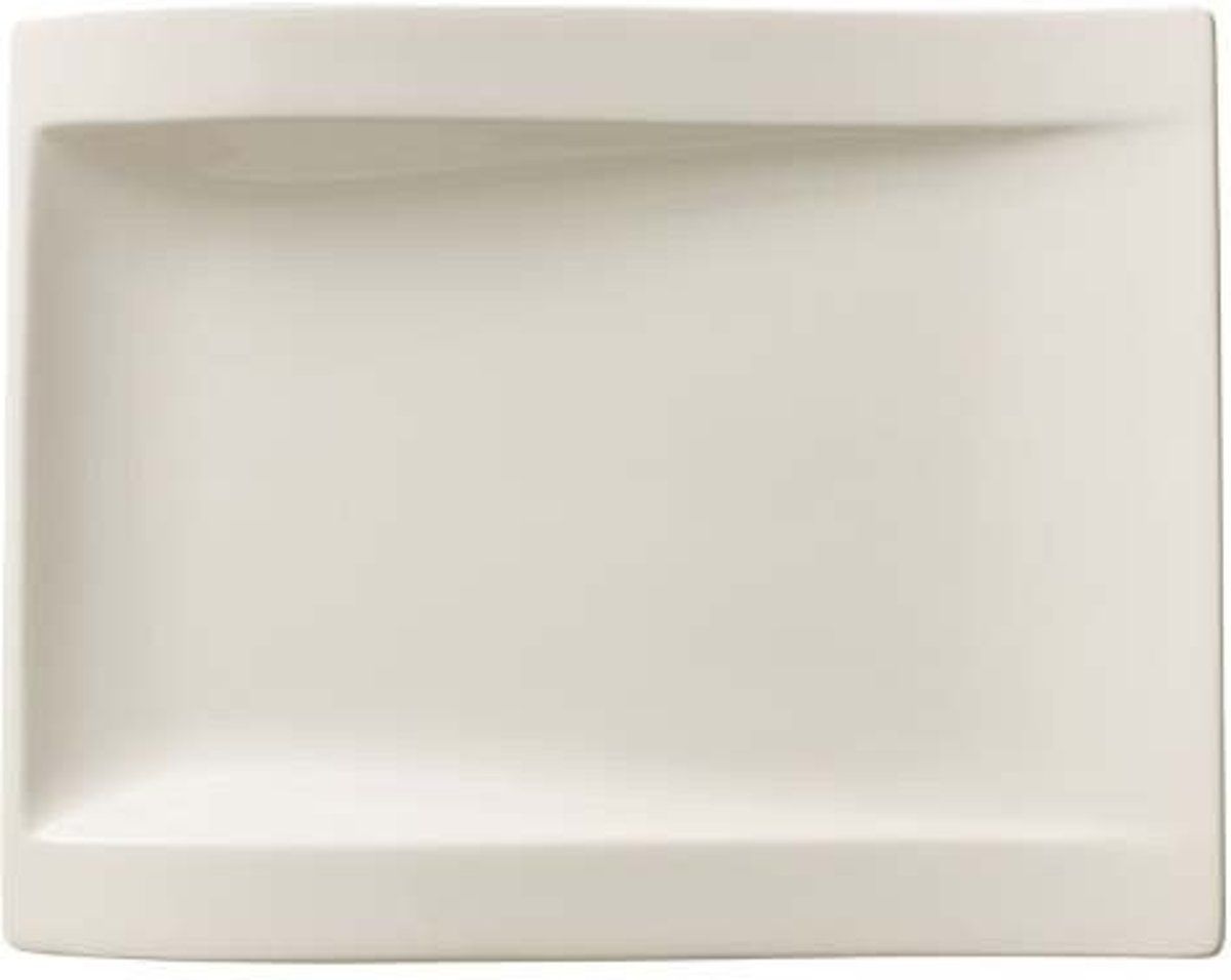 Villeroy & Boch NewWave Ontbijtbord - 26x20 cm - Wit