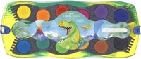Faber-Castell Connector Dino Waterverfdoos - 12 kleuren