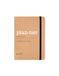 Letts of London Eco Writers Words A6 week om dagboek 2026 te bekijken - kraft 26-082288