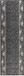 vidaXL Tapis FLORNES Tissé Gris 100 x 300 cm PP 7 mm