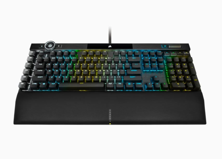 Corsair K100 RGB - QWERTZ - Zwart - Toetsenbord