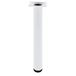 Amig - Ronde Meubelpoot - 30X400 cm - Staal - Wit