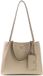 GUESS Lorella Girlfriend Tote Schoudertas Bone Beige