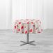 DOUCEUR D'INTERIEUR Tafelkleed voor ronde tafel SWEET POPPY, rood, Ø 180 cm
