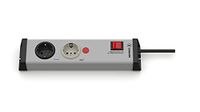 EHMANN 0218x00022303 Stopcontact voor wasmachine en droger – stroomverdeler met overbelastingsbeveiliging, automatische prioritering, voorkomt het doorslaan van zekeringen, Made in Germany, 3 m