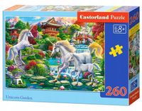 Castorland Eenhoorn Tuin Puzzel 260 Stukjes