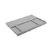 Hailo Tablarboden 1109749 étagère pour meuble bas de cuisine, largeur 60 cm, couvercle de rechange pour modèles SEPARATO K et Allegro, plastique, gris, charge maximale 2 kg