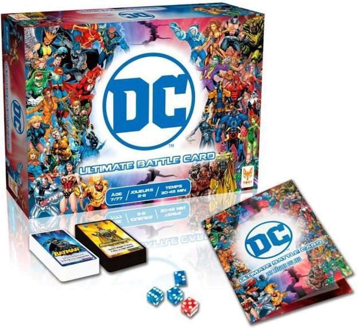 Toni Games LA LIGUE DES JUSTICIERS Ultimate Battle cards - Jeu de cartes