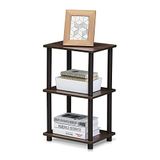 Furinno Turn-N-Tube 2 Space Plank, walnoot/bruin, 38,1 (B) x 63,5 (H) x 29,46 (D) cm