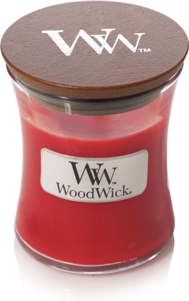 Woodwick Crimson Berries - 85ml - Rood