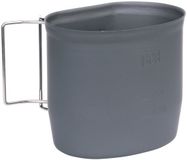 Merkloos / Sans marque Crusader Cup Canteen MK 2 Zilver Staal 500 ml