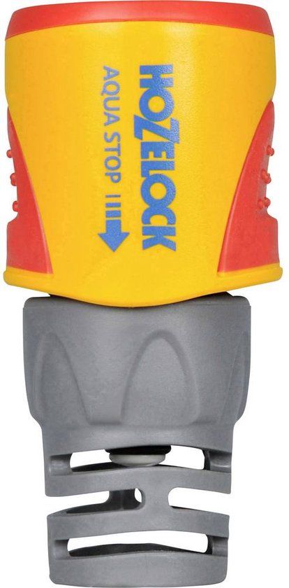 Hozelock Slangstuk PLUS met waterstop Ø 15 & 19 mm