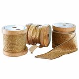 LOBERON Lint set van 3 Tamsworth goudkleurig