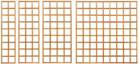Merkloos Tuindeco Trellis recht hardhout 60 cm