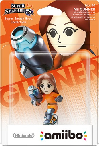 Nintendo Amiibo Smash Mii Gunner