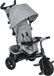 Homcom Tricycle Polyester, Métal 102L x 49l x 102H cm Gris