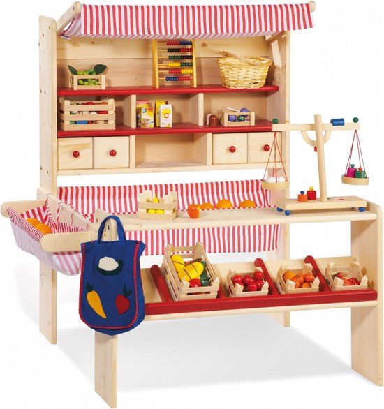 Pinolino Lucy - Poppenhuis - Hout - Bruin - 2 tot 8 jaar