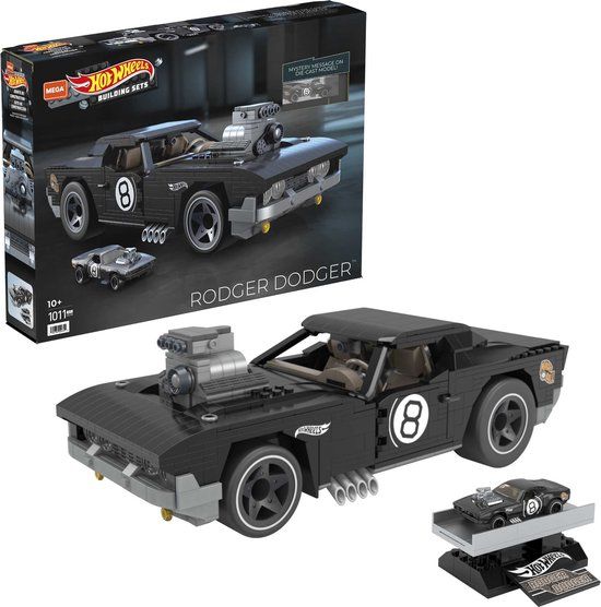 MEGA Construx Hot Wheels Rodger Dodger Black bouwset