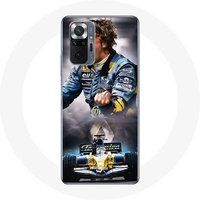 Maniacase Hoesje voor Xiaomi Redmi Note 10 Pro Formule 1 Fernando Alonso F1 Coureur