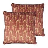 furn. Blauweregen veren gevulde kussens Twin Pack
