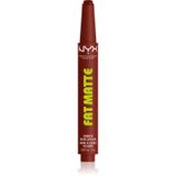 NYX Professional Make Up Fat Matte Lipstick - Cocoa Cuddles - 3.5g