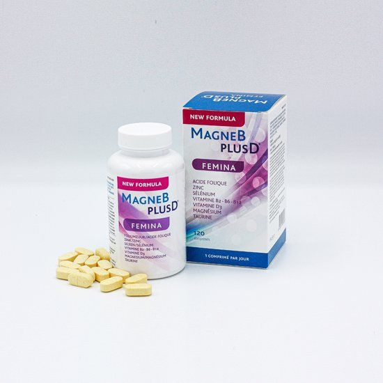 Magnebplusd Femina Tabl 120 Nf
