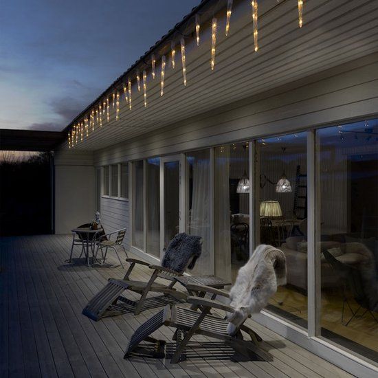 Konstsmide IJspegelverlichting voor buiten - 96 LED's - 5 meter - Wit
