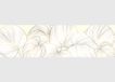 AG Design AWB 8296 Zelfklevende rand gouden bladeren, waterbestendig, decoratie voor muren, meubels, behang, wandbekleding en deuren, folie, meerkleurig, breedte 500 cm x hoogte 13,8 cm