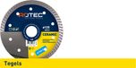 Rotec Ceramic 9 Diamantzaag Ø125 x 1,2 x 22,2 mm