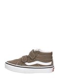 Vans UY SK8-Mid Cognac Leer Synthetisch Rubber Klittenband Kinderen Unisex