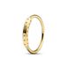 Pandora Signature logo 14k gold ring