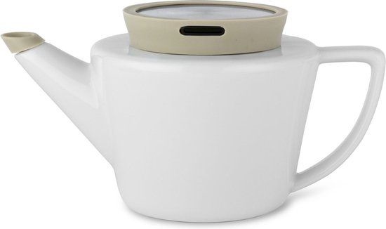 Viva Scandinavia Infusion Theepot - Porselein - 0,5 l - Khaki