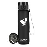 AORIN Drinkfles - 350 ml/500 ml/750 ml/1 l, waterfles BPA-vrij & Tritan lekvrije sportfles, volwassenen, drinkfles kinderen, fitness, hardlopen, yoga, fietsen, outdoor