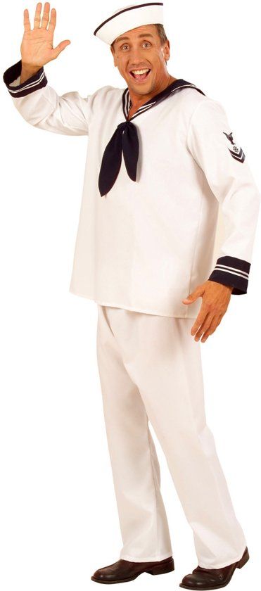 Vegaoo Matrozenpak voor mannen - Verkleedkleding - Large