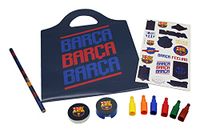 FC Barcelona Briefpapierset, Aktetas met schoolspullen, Creatieve activiteiten, Officieel product (CyP-merken)