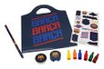FC Barcelona Briefpapierset, Aktetas met schoolspullen, Creatieve activiteiten, Officieel product (CyP-merken)