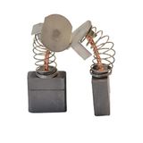 Greenstar 522406 koolborstels/Bosch, zwart, 2 stuks