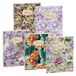 Pigna Nature Flowers schriften, 5 stuks