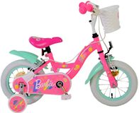 Volare Barbie Kinderfiets - Meisjes - 12 inch - Roze - Twee Handremmen