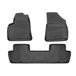 OMAC 5712444 Ensemble de tapis de sol ETP (élastomère thermoplastique), noir