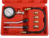 Compressiemeter compressietestset - Motorfiets en auto - M10 M12 M14 M18 - 0-300 PSI / 0-20 bar