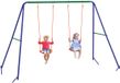 Outsunny Kinderschommel - Metaal - 269x160x180cm - Meerkleurig