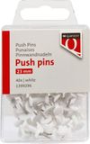 Quantore Push pins wit 40 stuks | 10 stuks