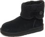 UGG E7948 K DARRAH meisjes laarsje zwart suède/wol