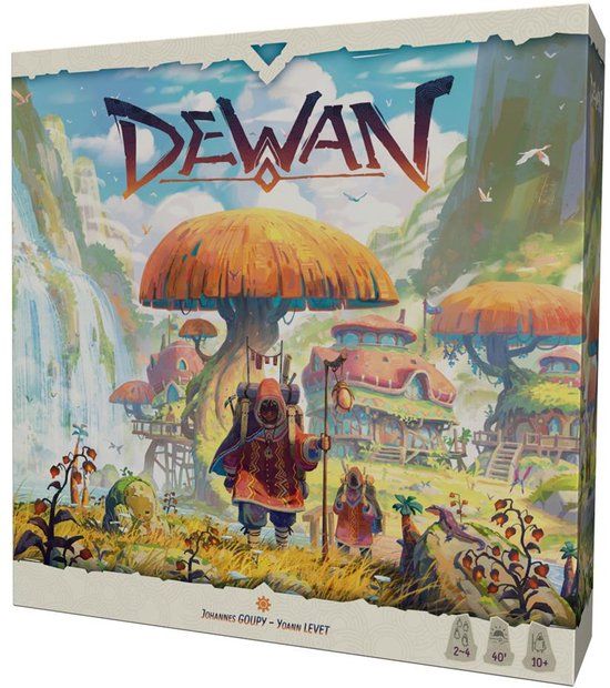 Asmodee Dewan strategisch bordspel