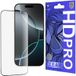 Lito Film de protection d'écran HD Pro Clear pour Apple iPhone 16 Pro, Verre trempé, Collage complet, Noir