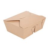 50 Thepack 50 stuks Amerikaanse dozen 2 compartimenten 675 + 675 ml