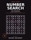 Large Print Number Search: 100 Puzzles, 20 Hidden Numbers Each, One Per Page, with Full Marked Solutions - Volume 1
