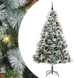 vidaXL - Sapin artificiel - Vert - 210 cm
